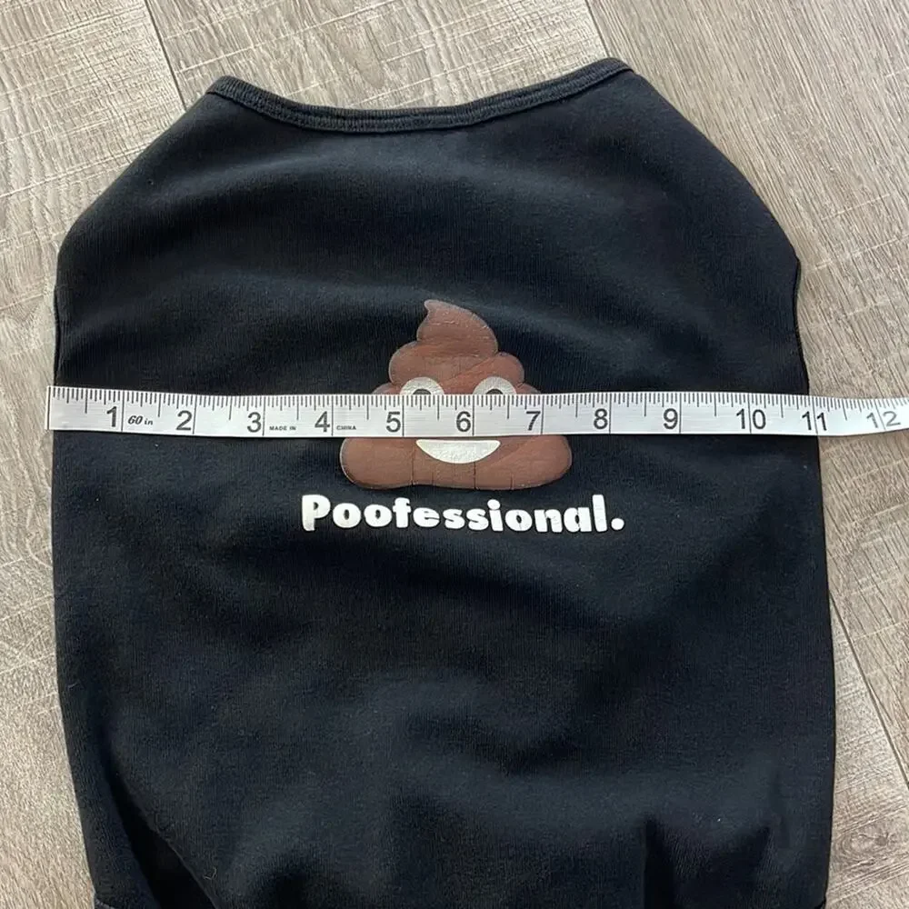 THE WORTHY DOG ‘Poofessional’ Black Outfit